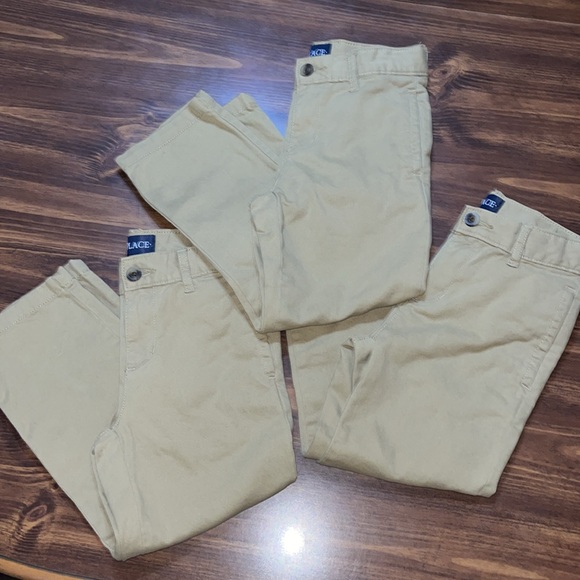 3 pair bundle boys khakis size 5- Children’s place -1 extra pair free - 4 total - Picture 4 of 13